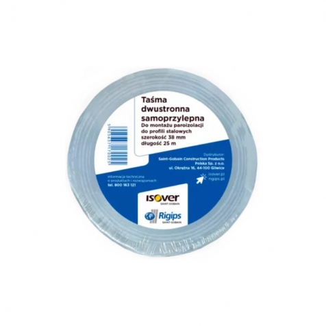 Taśma dwustronna samoprzylepna Isover